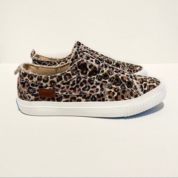 BLOWFISH Play Leopard Print Sneakers- Brand New - Picture 2 of 15